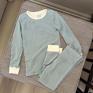 Magnetic Me No Drama Pajama Blue Striped Bonita Organic Cotton 3T ❤️